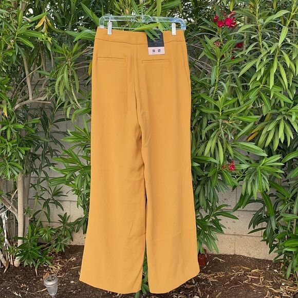 COPY - Banana Republic Parallel Mustard color Pants - Picture 2 of 5